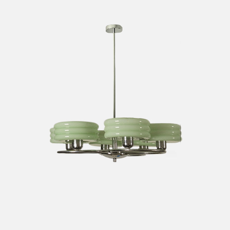 Vetiver Glass Chandelier