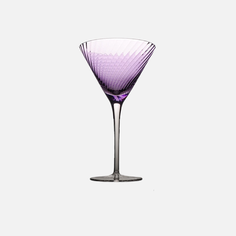 Violet Crystal Glasses