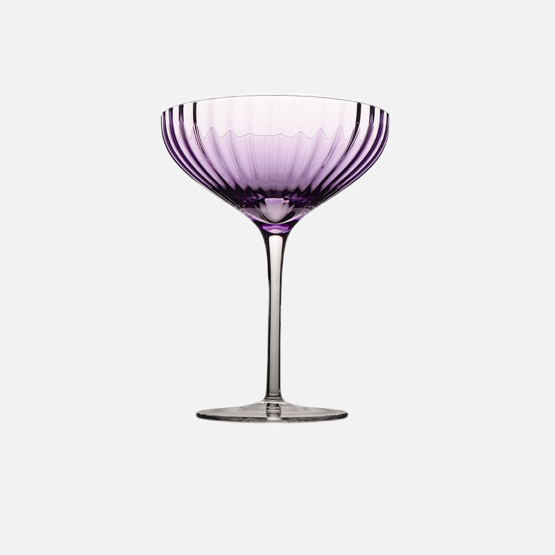 Violet Crystal Glasses