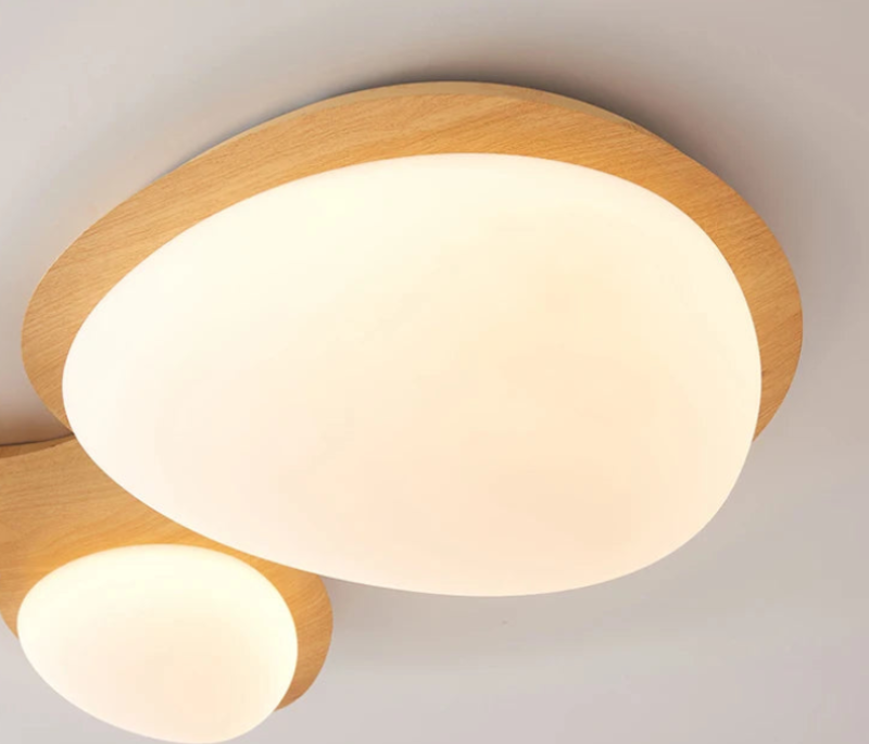 LED Wood Ceiling Lamp