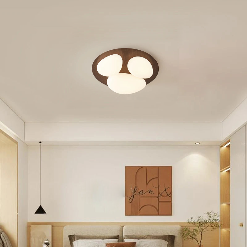 LED Wood Ceiling Lamp