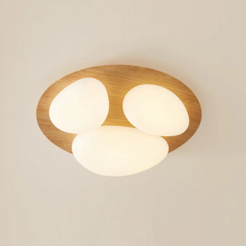 LED Wood Ceiling Lamp