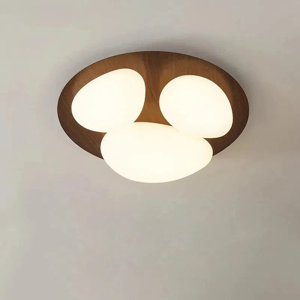 LED Wood Ceiling Lamp