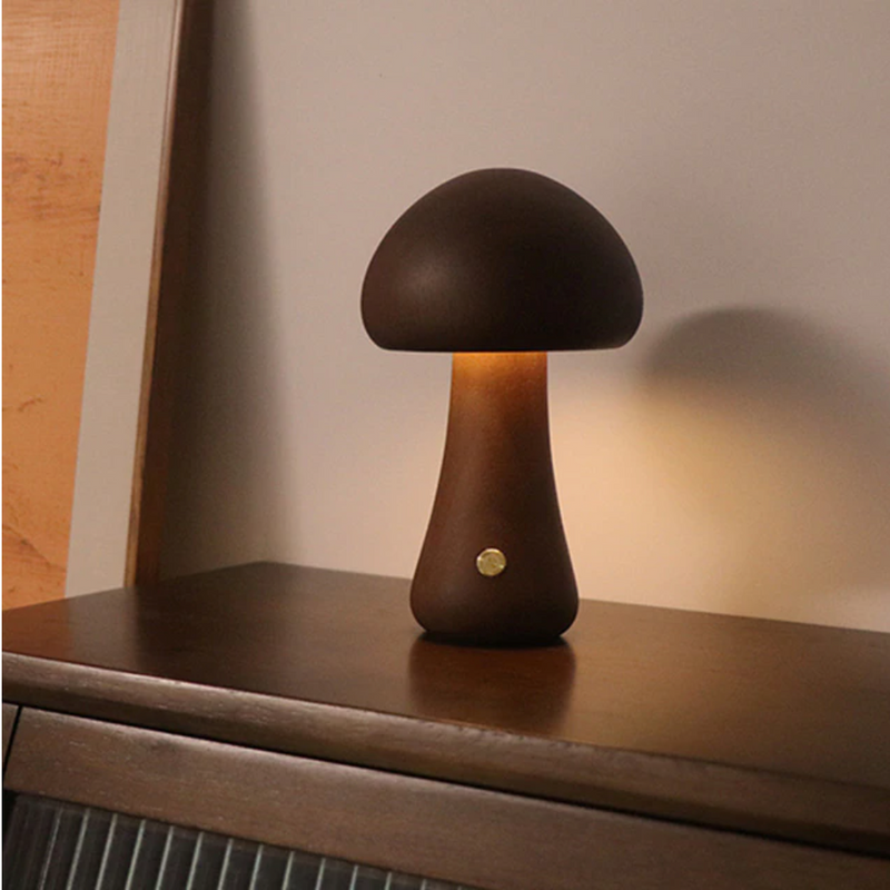 In the Woods Mushroom Cordless Table Lamp