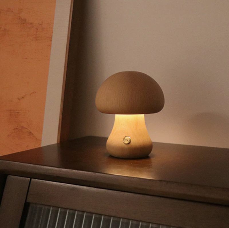 In the Woods Mushroom Cordless Table Lamp