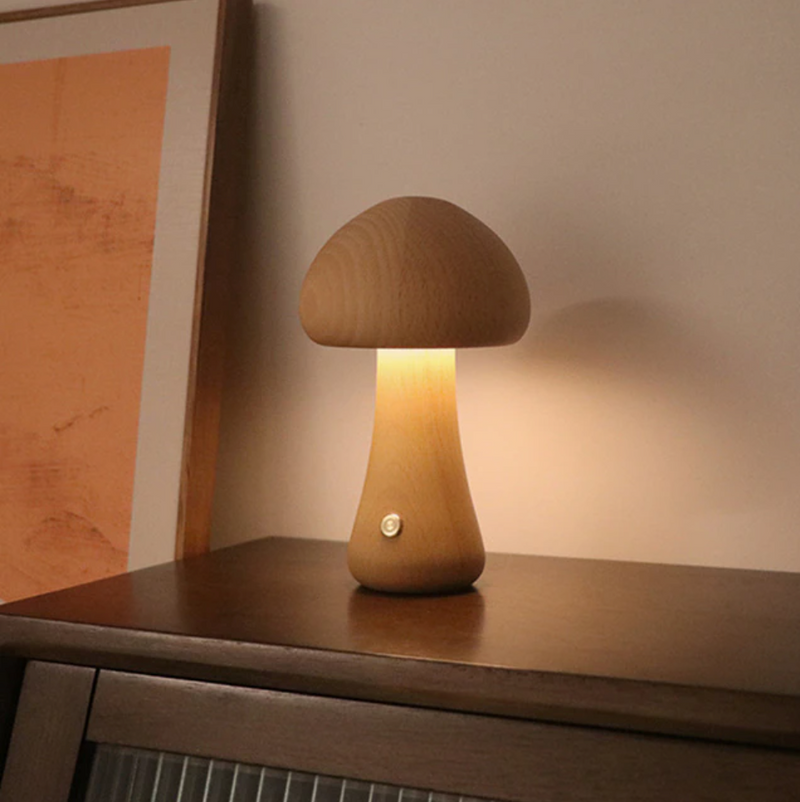 In the Woods Mushroom Cordless Table Lamp