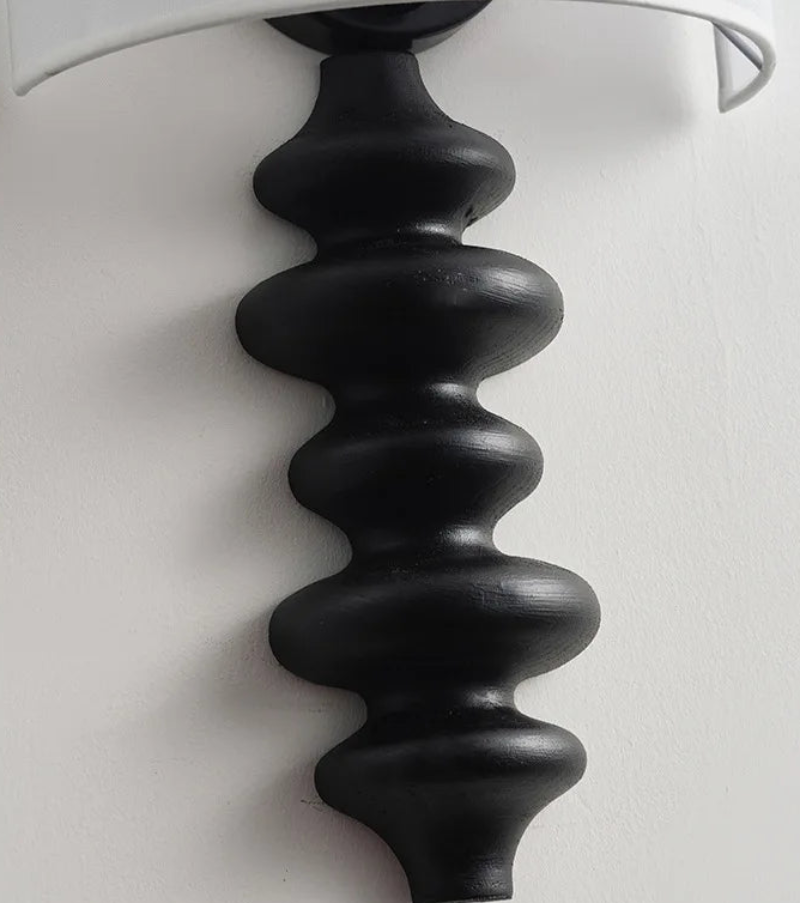 Spiral Solid Wood Lamps