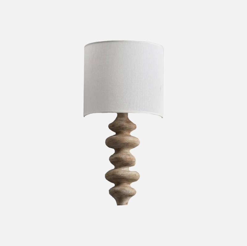 Spiral Solid Wood Lamps