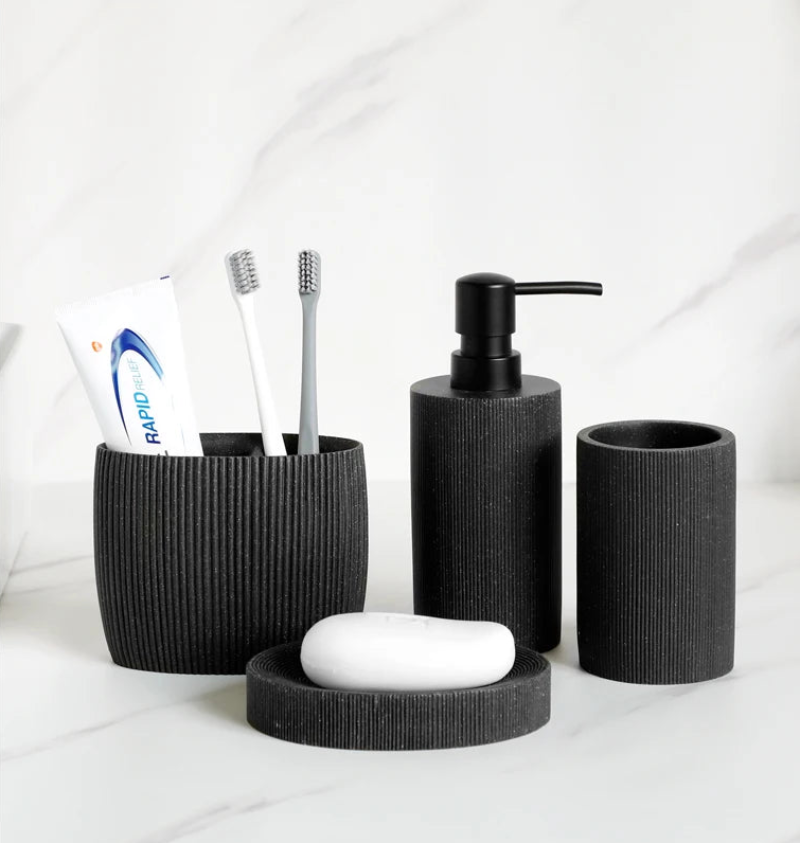 Black Bathroom Accessories