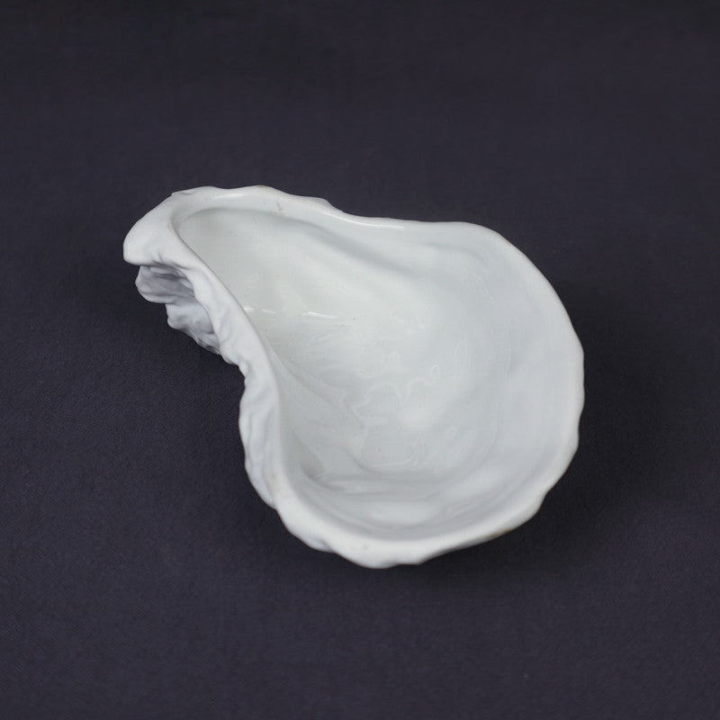 Irregular Ceramic Plate Oyster-Shaped Dessert and Appetizer Plate