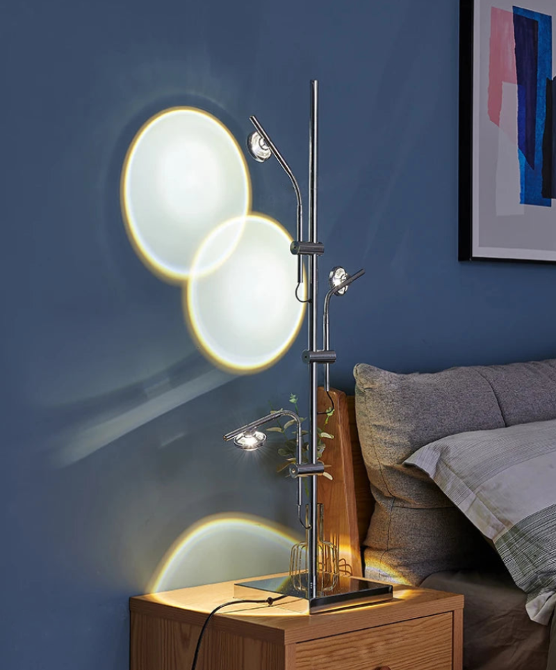 Wa Wa Sunset Contemporary Italian Floor Table Lamp