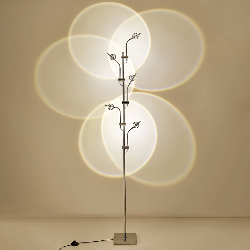 Wa Wa Sunset Contemporary Italian Floor Table Lamp