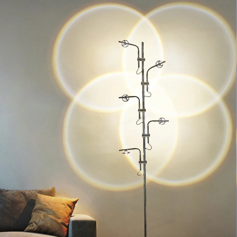 Wa Wa Sunset Contemporary Italian Floor Table Lamp