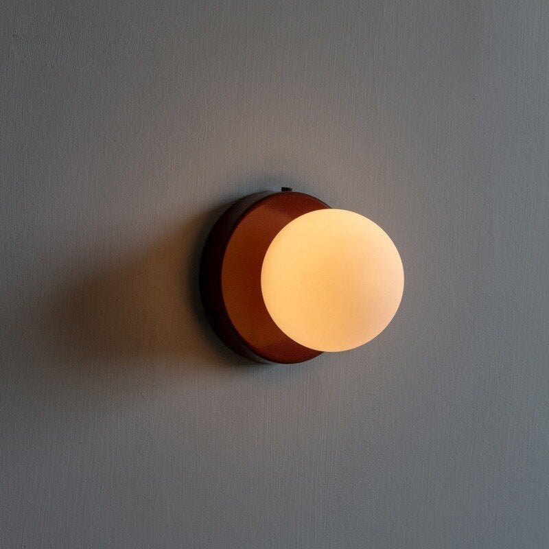 Mini Glass Sconce Wall Lamp