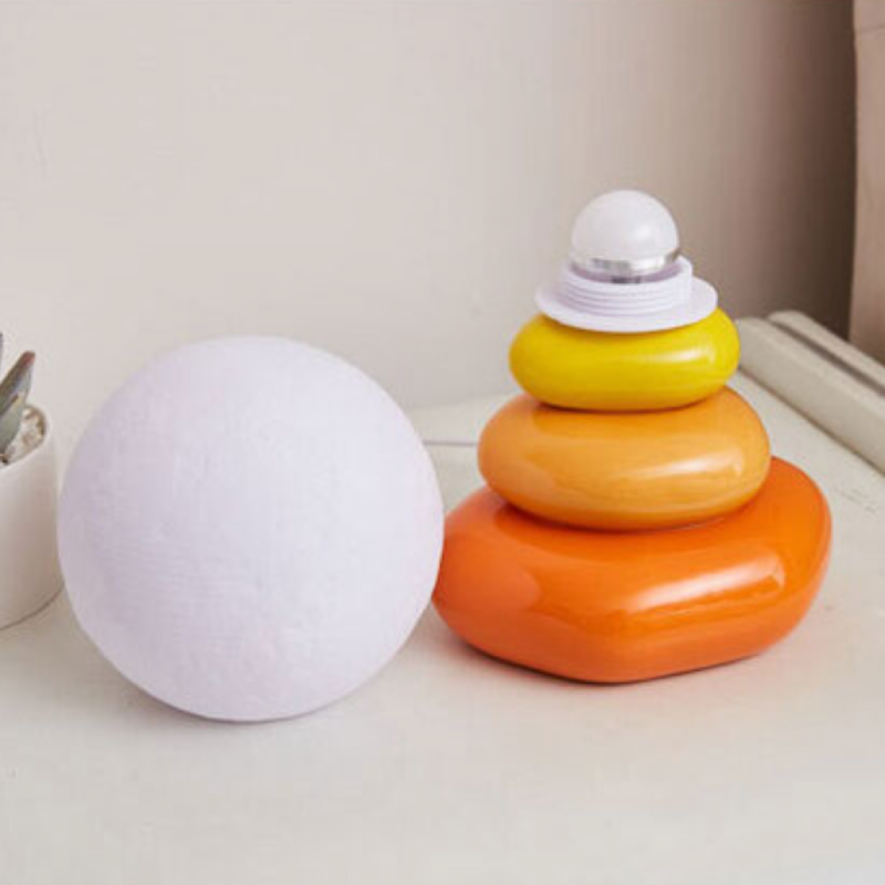 Egg Moon Ceramic Table Lamp