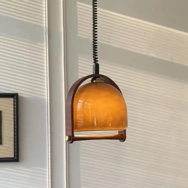 Medieval Glass Hanging Light