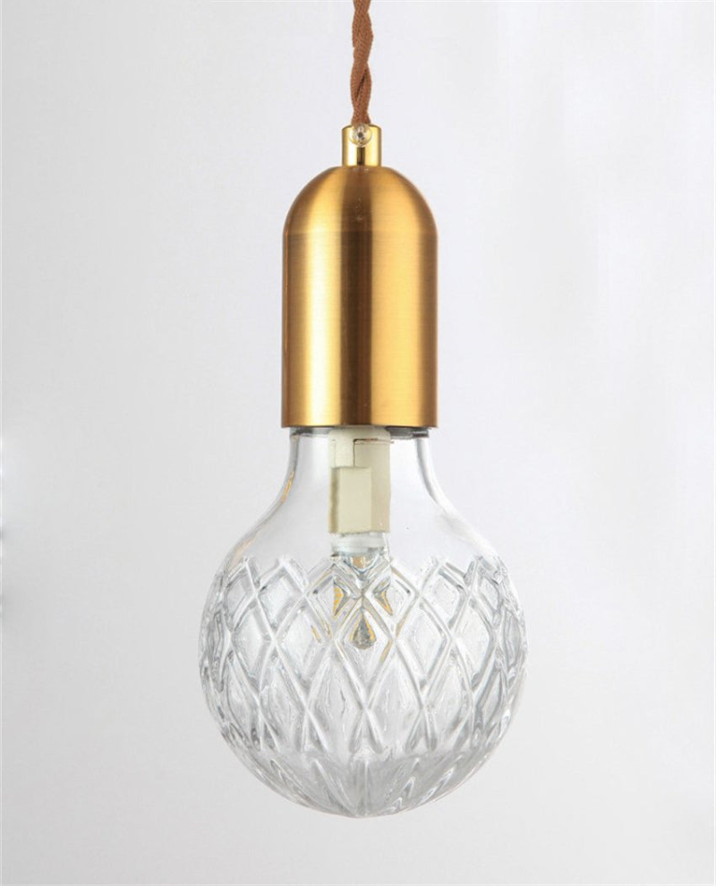 Home Lighting Crystal Pendant Light Led Hanging Lamp for Kitchen Home 