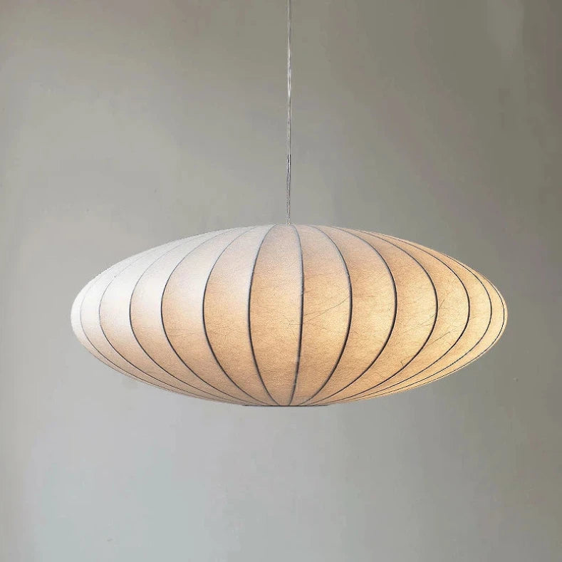 Silk pendant lamps