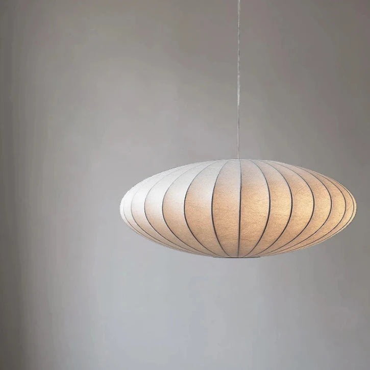 Silk pendant lamps