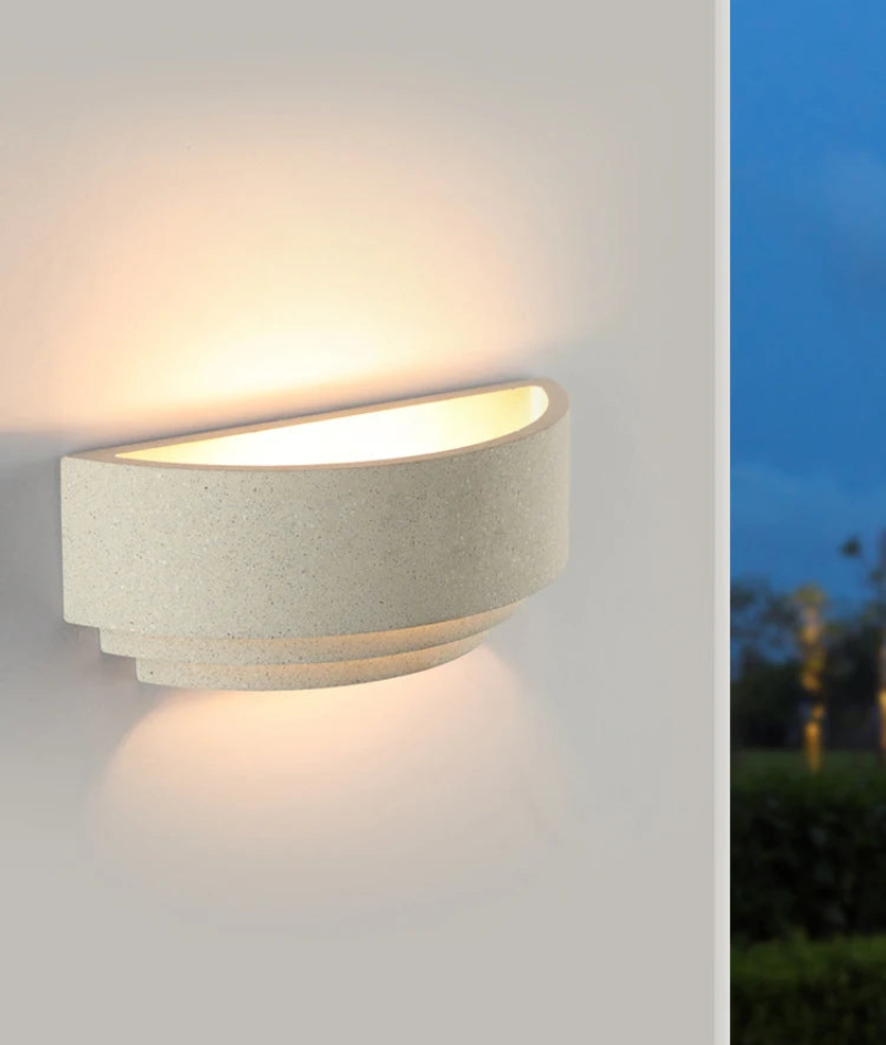 Lume Stone Waterproof LED Wall Sconce