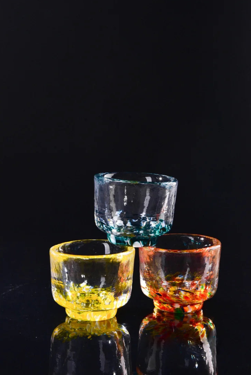 Crystal Sake Pot Shot Glass Set