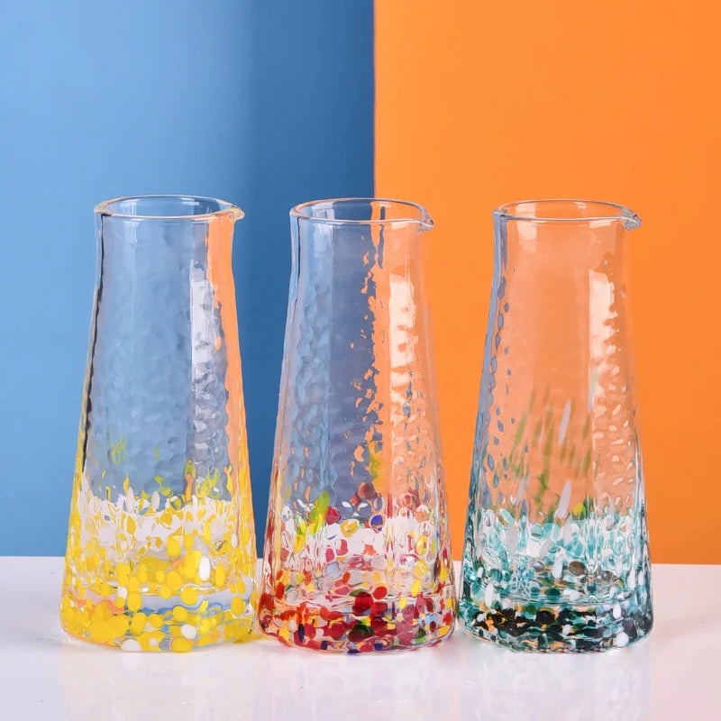 Crystal Sake Pot Shot Glass Set