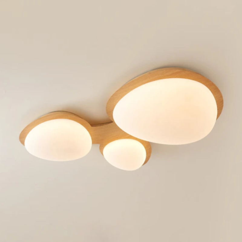 LED Wood Ceiling Lamp