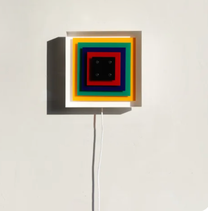 Light Squares Bauhaus Wall Lamp