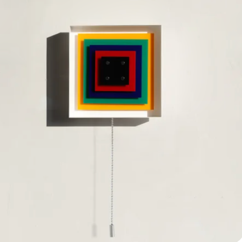 Light Squares Bauhaus Wall Lamp