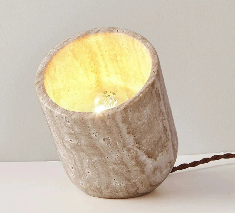 travertine stone floor or table lamp cove light spotlight lamp