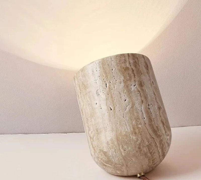 travertine stone floor or table lamp cove light spotlight lamp