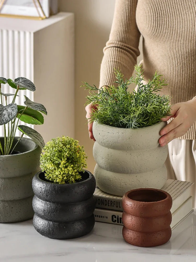 Earth Rounds Planters