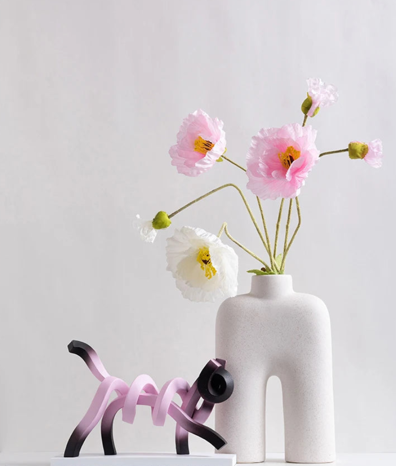 Purr Kitten Gradient Ceramic Figurine