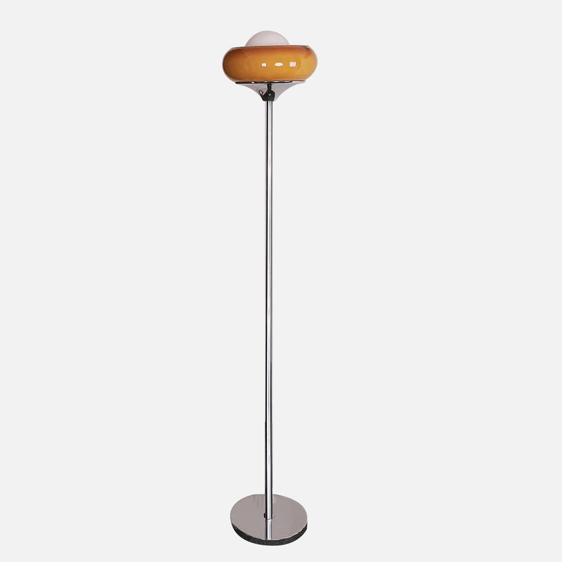 Starburst Retro Glass & Chrome LED Table & Floor Lamp