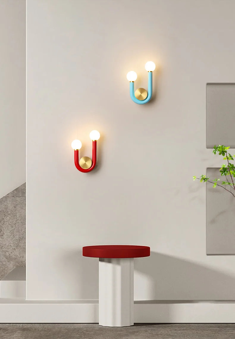 U-shaped wall lamp decorative wall lighting nordic style lamp