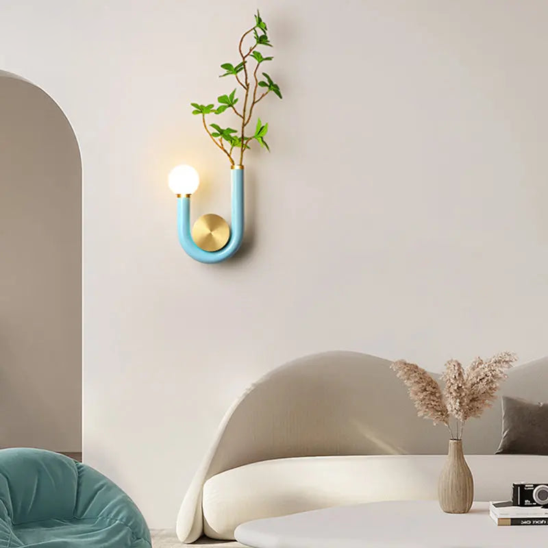 U-shaped wall lamp decorative wall lighting nordic style lamp