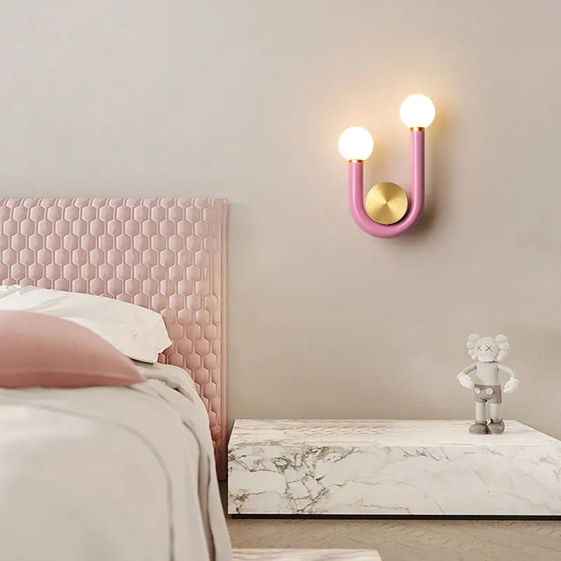 U-shaped wall lamp decorative wall lighting nordic style lamp