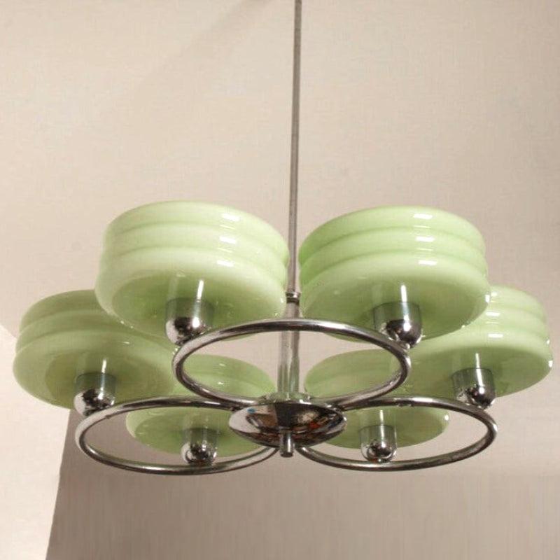 Vetiver Glass Chandelier