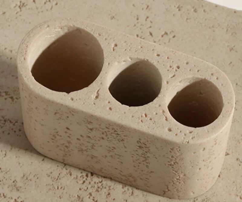 Travertine Cave Stone luxury Bathroom Accessories