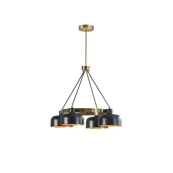 Abbott Metal Shade Chandelier