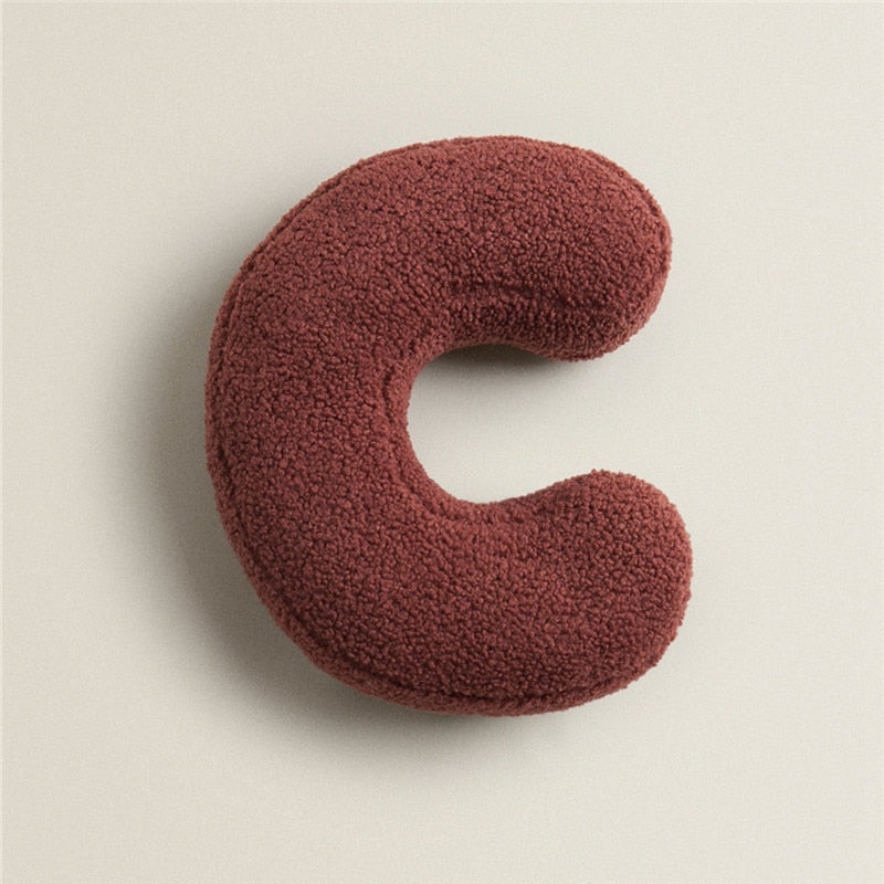 Letter Style Home Decoration Pillow