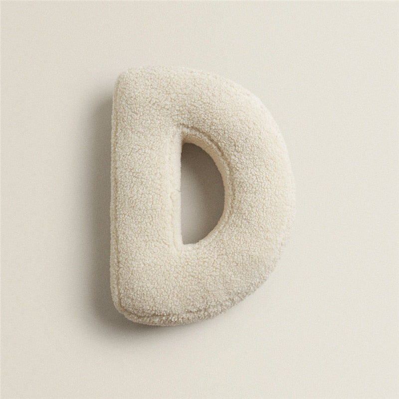 Letter Style Home Decoration Pillow