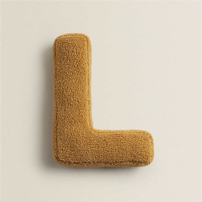 Letter Style Home Decoration Pillow