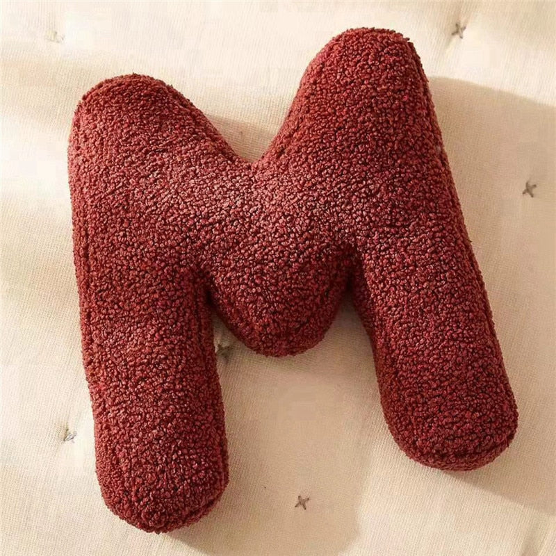 Letter Style Home Decoration Pillow