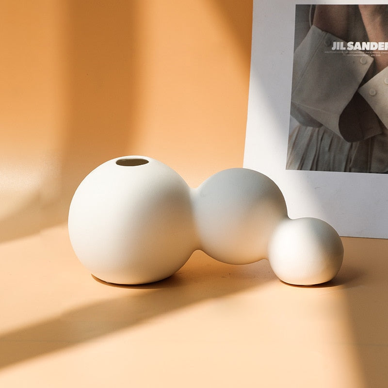 Andro Dot Porcelain Vases