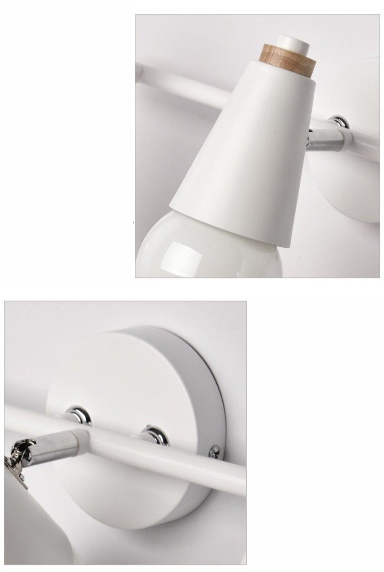 white sconce