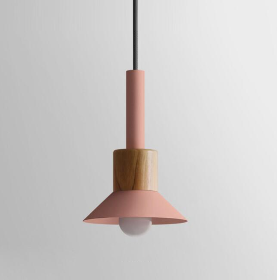 Astrid Metal & Wood Pendant Lights