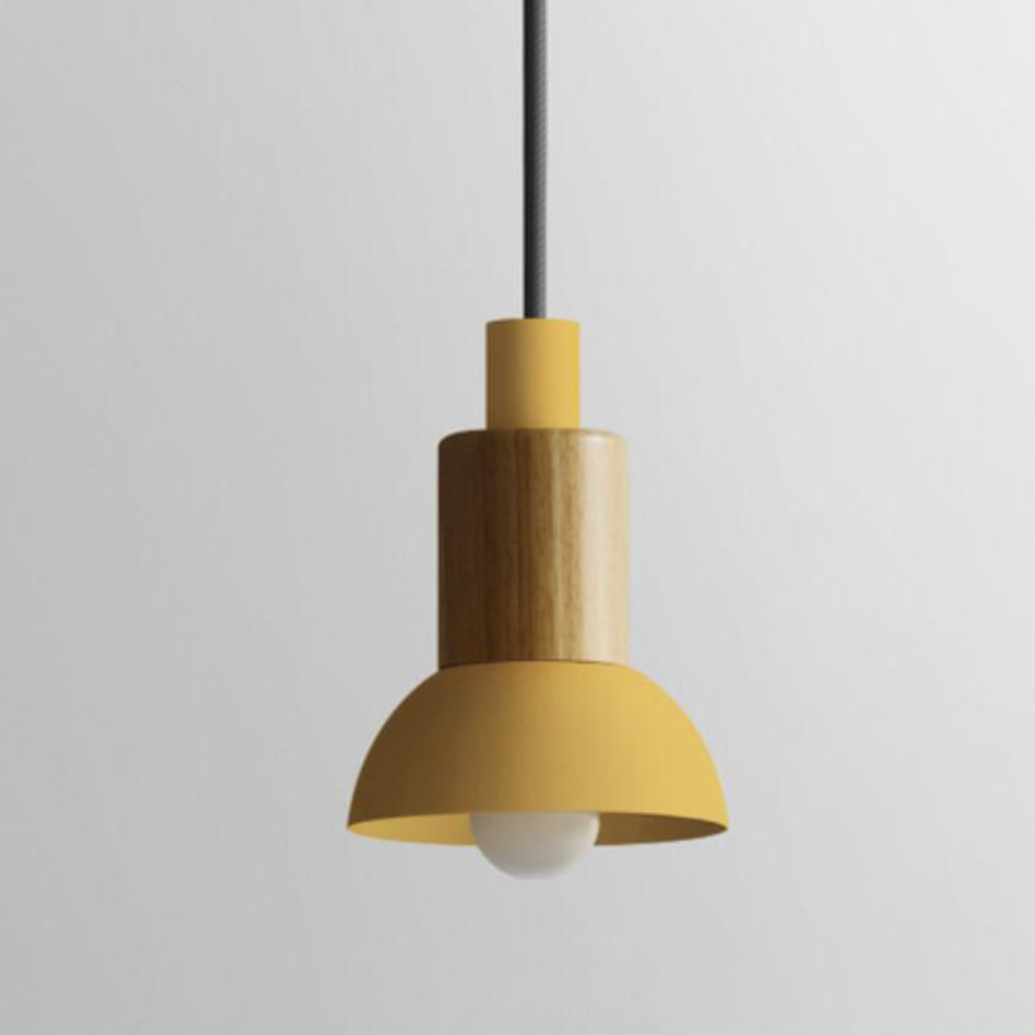 Astrid Metal & Wood Pendant Lights