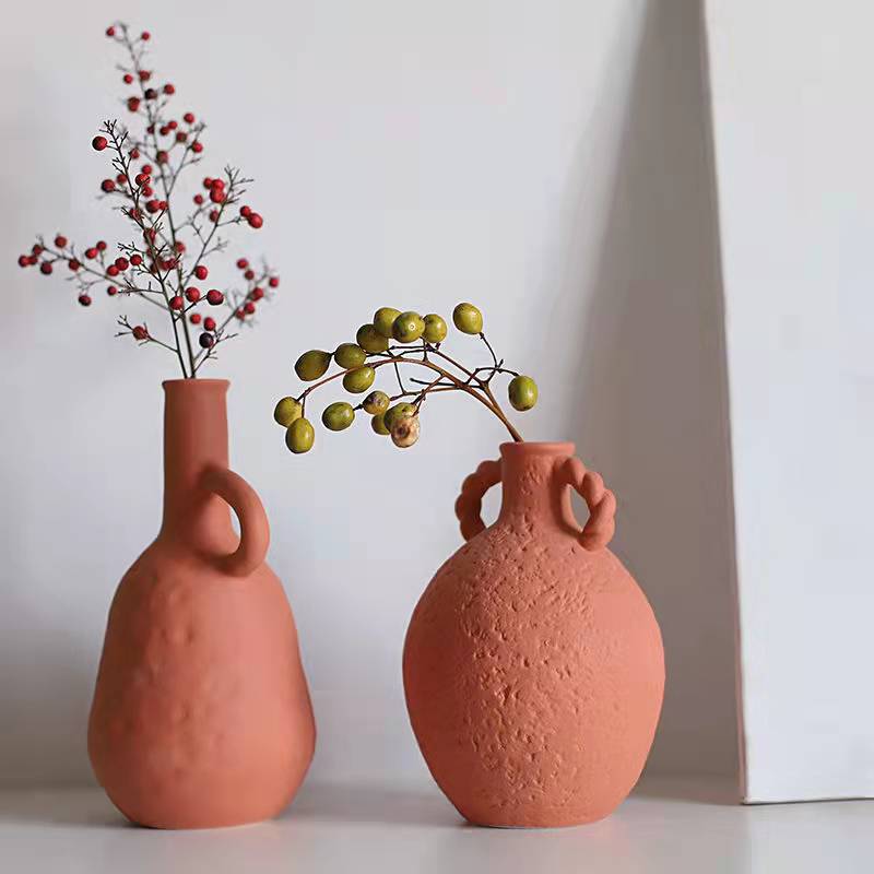 Attaya Textured Ceramic Vase