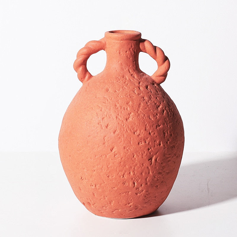 Attaya Textured Ceramic Vase